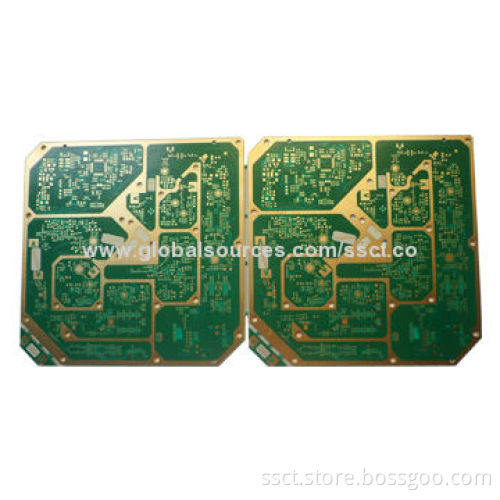 Rogers and FR4 Pressing Multi-layer PCBs with 0.25mm Minimum Diameter